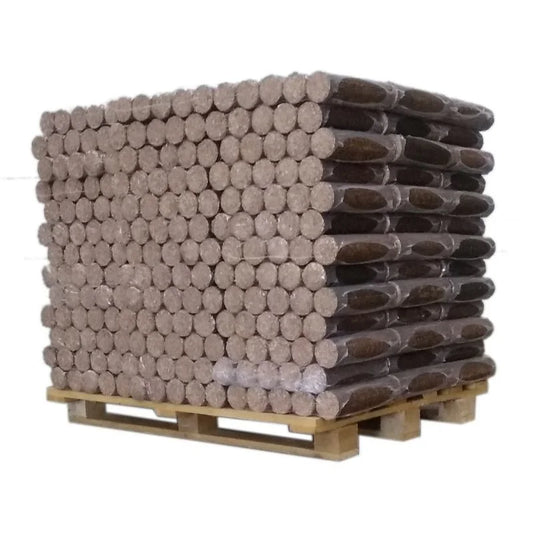 Verdichtetes Holz – Laubholz – Palette – 1 Tonne