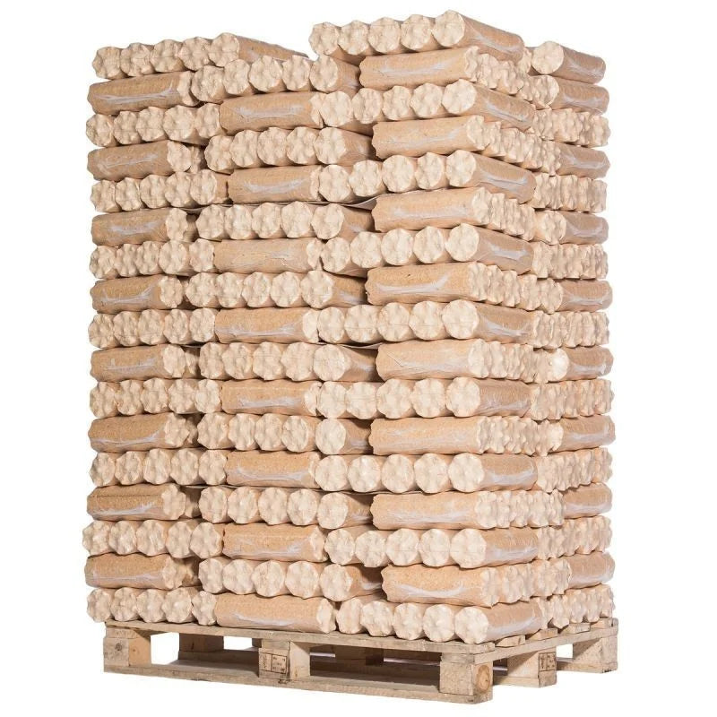 Verdichtetes Holz – Nadelholz – Palette mit 960 kg
