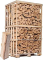 HEIZHOLZ – 33 CM – MISCHUNG AUS HARTHOLZ – PALETTE 2 M³ – 2,9 STER